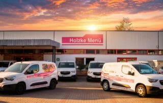 Holzke Menü Großräschen Fahrzeugflotte