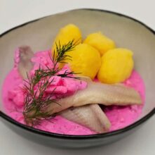 Sahne Matjes mit Apfel