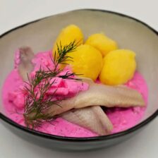 Sahne Matjes mit Apfel