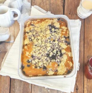 Heidelbeerkuchen mit Streusel