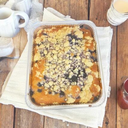 Heidelbeerkuchen mit Streusel