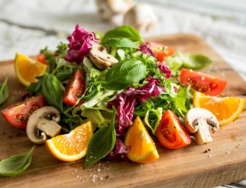 Die Vielfalt der Salate von Holzke Menü
